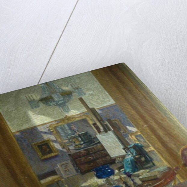 The Artist's Studio, 1921 by Patrick William Adam