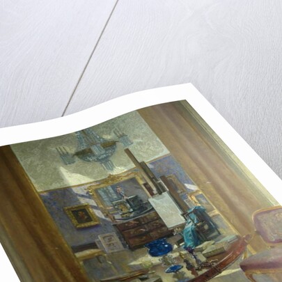 The Artist's Studio, 1921 by Patrick William Adam