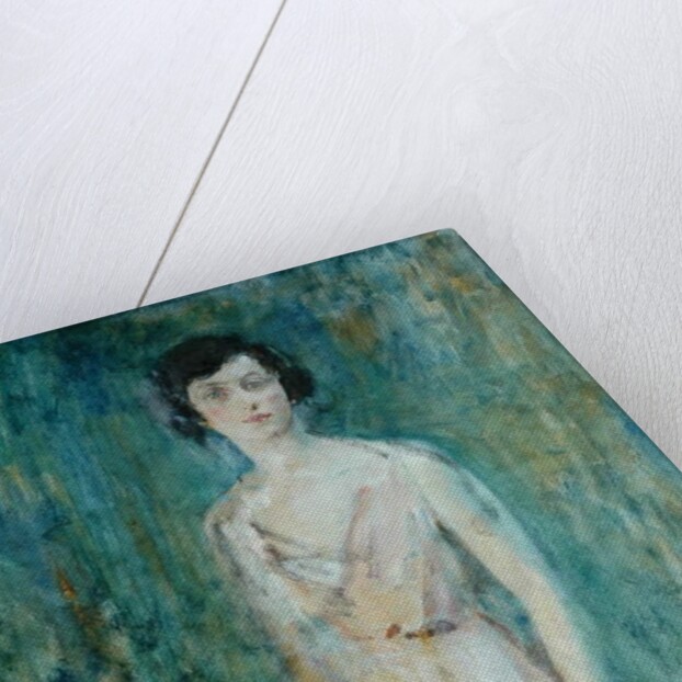 Lady in a Pink Dress by Ambrose McEvoy