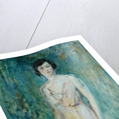 Lady in a Pink Dress by Ambrose McEvoy