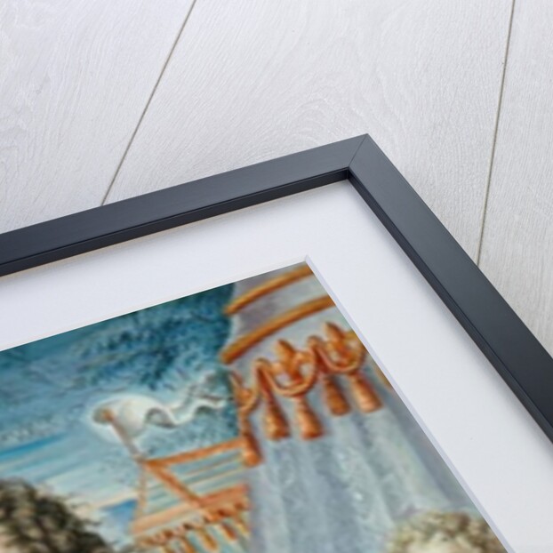 French Noble in Medieval Costume by French School