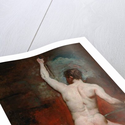 Study of Nude Man, c.1807-49 by William Etty