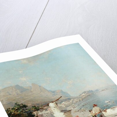 Capri, Golfe de Naples by Franz Richard Unterberger