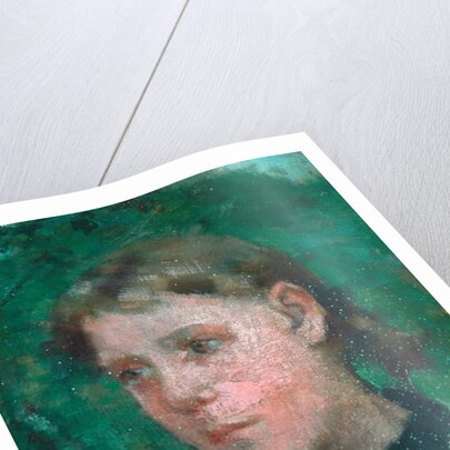 Head of a Girl by George Clausen
