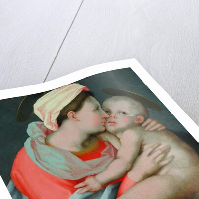 Madonna and Child by Giovanni Battista Rosso Fiorentino