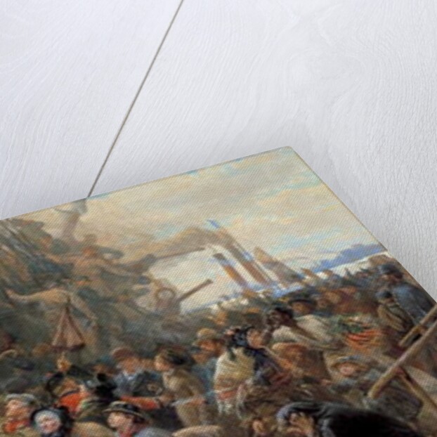 The Emigrant Ship, 1880s by Charles J. Staniland