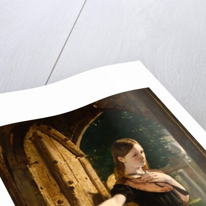 Little Nell leaving the Church by James Lobley