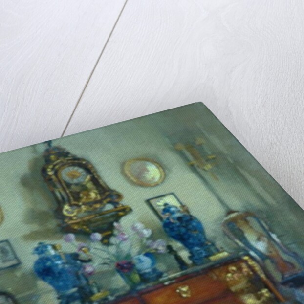 Blue and gold, 1911 by Patrick William Adams