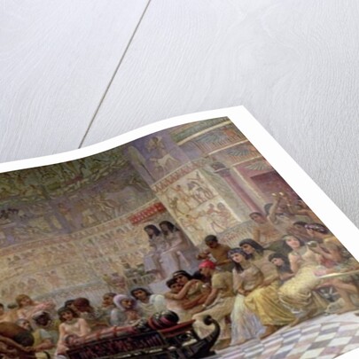 An Egyptian Feast, 1877 by Edwin Longsden Long