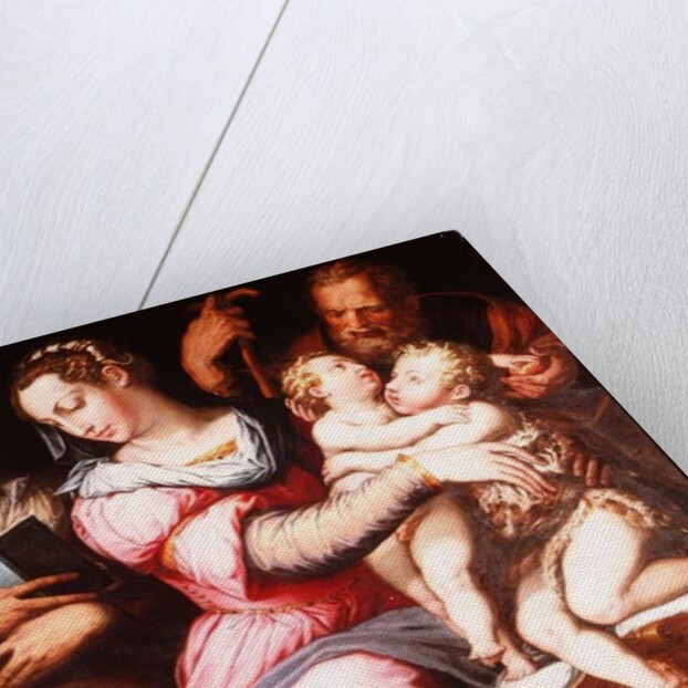 The Holy Family with the Infant St. John the Baptist by Italian School