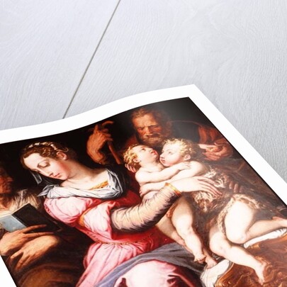 The Holy Family with the Infant St. John the Baptist by Italian School