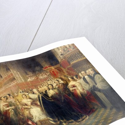 The Coronation of Queen Victoria, 1838 by Edmund Thomas Paris