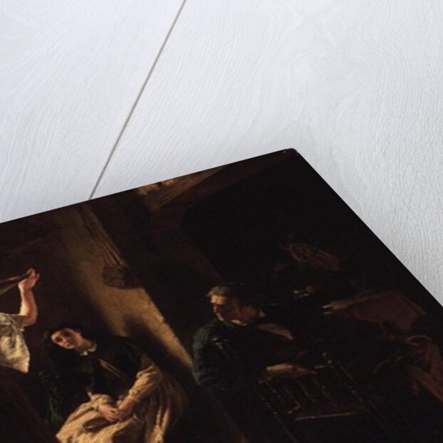 The Invention of the Combing Machine, 1862 by Alfred W. Elmore