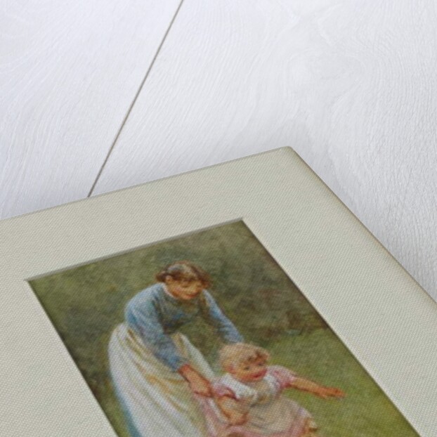 Henry with Nurse, 1884 by Helen Allingham