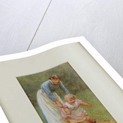 Henry with Nurse, 1884 by Helen Allingham