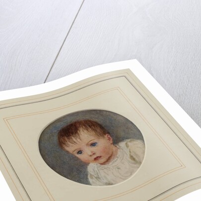 Gerald Allingham as a baby by Helen Allingham