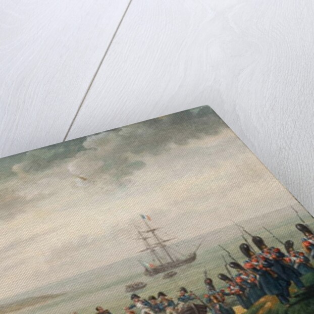 Napoleon disembarking at Cannes in 1815, 1835 by G. Beaufort