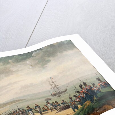 Napoleon disembarking at Cannes in 1815, 1835 by G. Beaufort