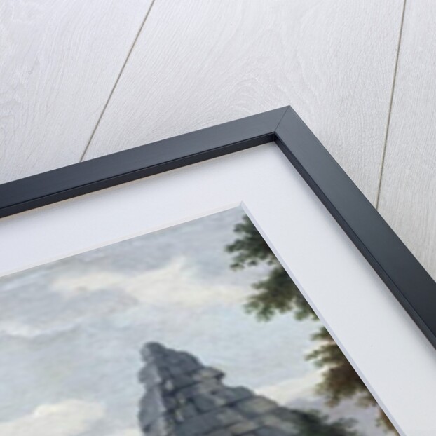 Capriccio with the preaching of St. John the Baptist, the Pyramid of Cestius and other classical monuments, 1745 by Giovanni Paolo Pannini or Panini