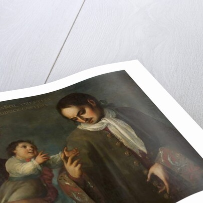 Spaniard and Mestiza produce a Castizo, c.1715 by Juan Rodriguez Juarez