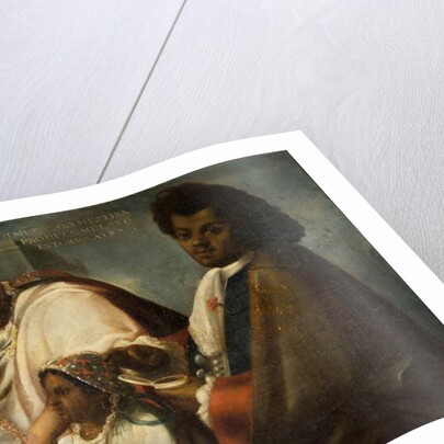 Mulatto and Mestiza produce a Mulatto Return-Backwards, c.1715 by Juan Rodriguez Juarez