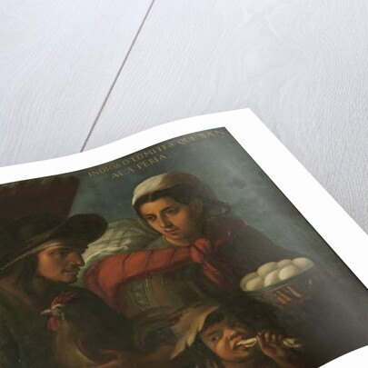 Otomi Indians on the Way to the Fair, c.1715 by Juan Rodriguez Juarez