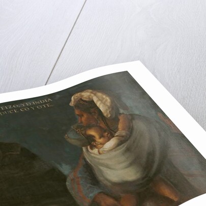 Mestizo and Indian Produce a Coyote, c.1715 by Juan Rodriguez Juarez