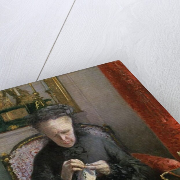 Madame Martial Caillebotte, 1877 by Gustave Caillebotte