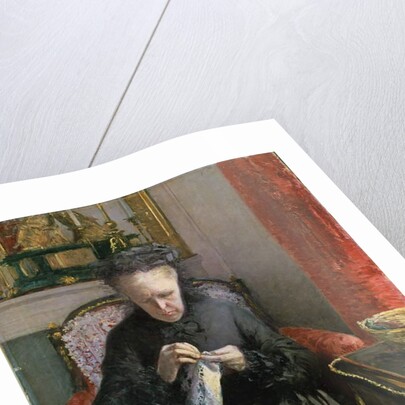 Madame Martial Caillebotte, 1877 by Gustave Caillebotte