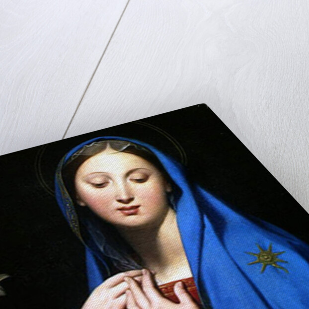 Virgin of the Adoption, 1858 by Jean Auguste Dominique Ingres