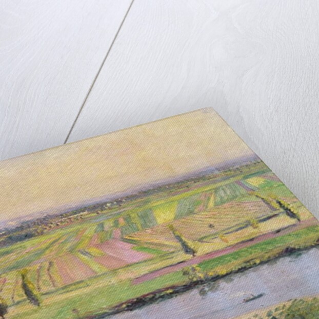 The Plain of Gennevilliers from the Hills of Argenteuil, 1888 by Gustave Caillebotte