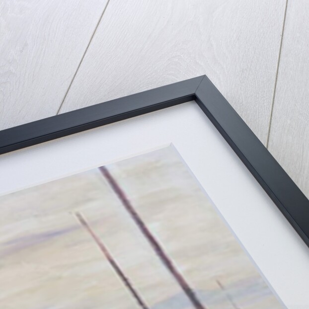 Boats Anchored on the Seine by Gustave Caillebotte