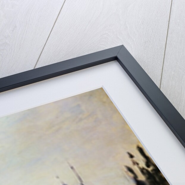 The Seine Below Rouen by Claude Monet