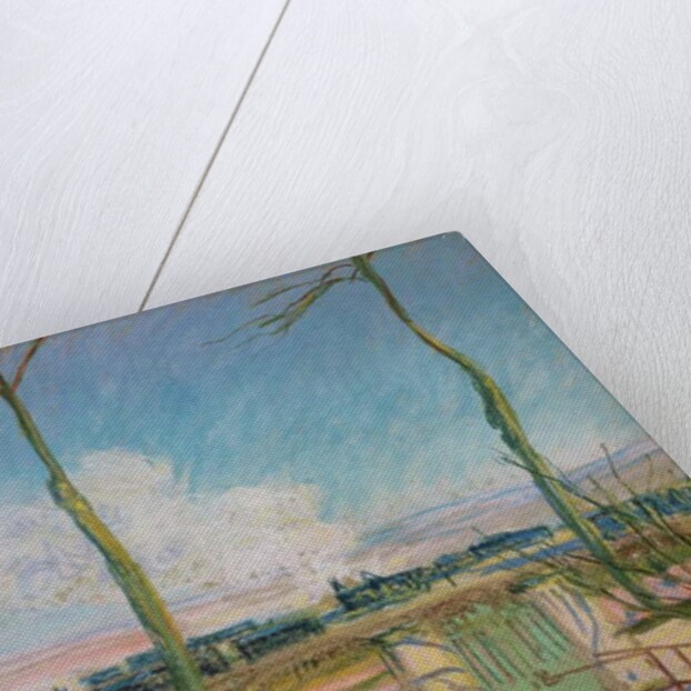 The Goods Station by Alfred Sisley