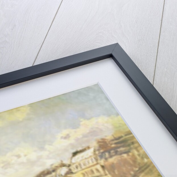 Man on a Balcony, c.1880 by Gustave Caillebotte