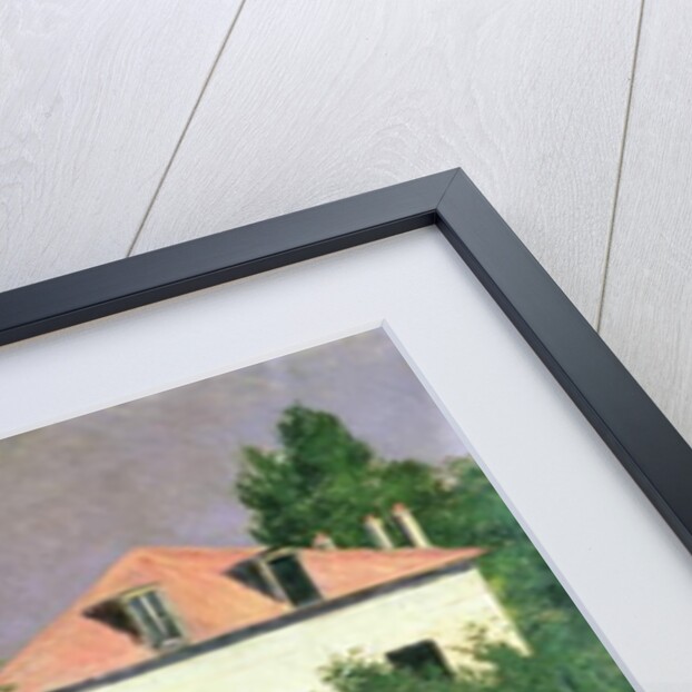 Sunflowers in the Garden at Petit Gennevilliers by Gustave Caillebotte