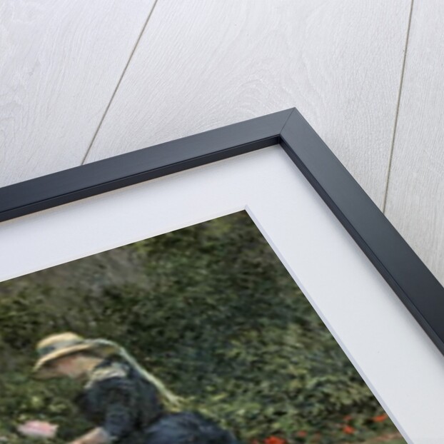 Roses in the Garden at Petit Gennevilliers, 1886 by Gustave Caillebotte