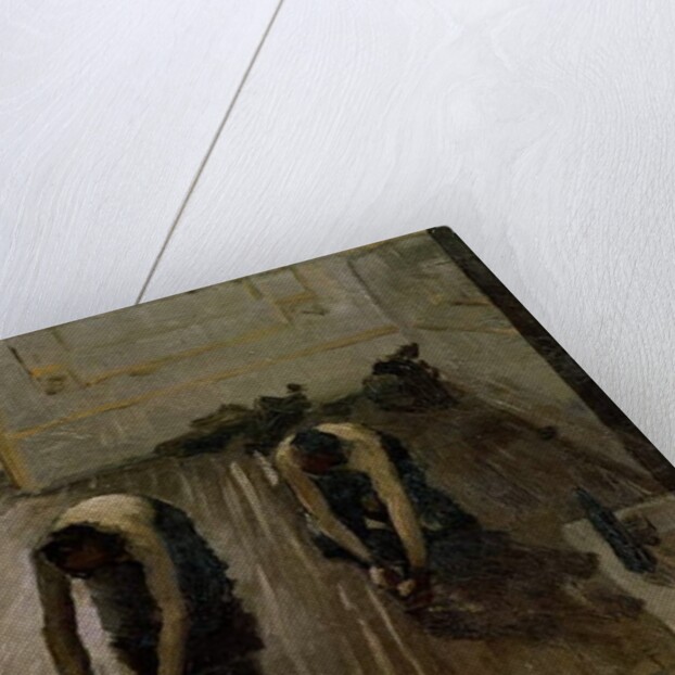 Study for 'The Parquet Planers', 1875 by Gustave Caillebotte