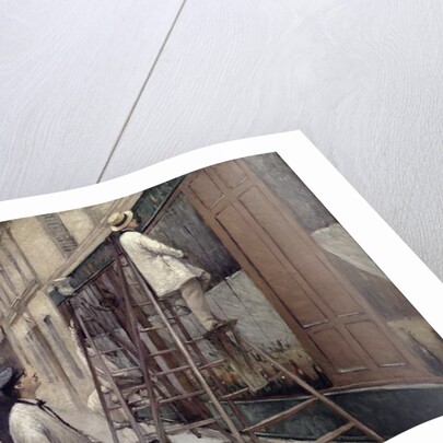 The Painters, 1877 by Gustave Caillebotte