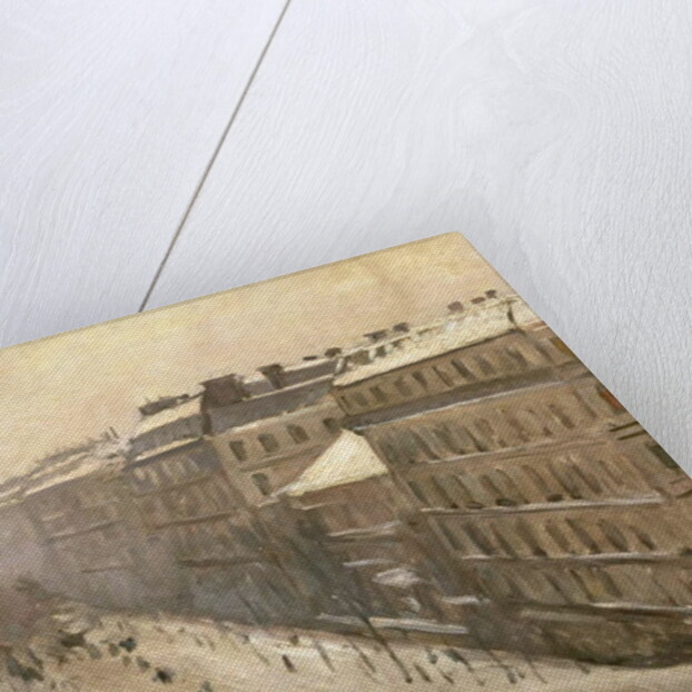 Boulevard Haussmann in the Snow, 1879 or 1881 by Gustave Caillebotte