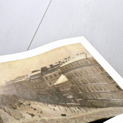 Boulevard Haussmann in the Snow, 1879 or 1881 by Gustave Caillebotte