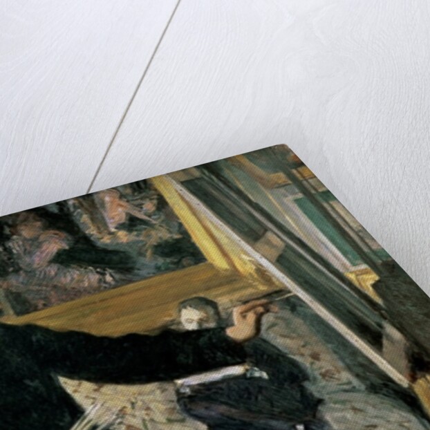 Self Portrait with an Easel, c.1879 by Gustave Caillebotte