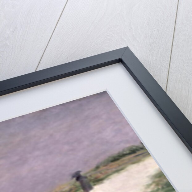 Pere Magloire on the Road to Saint-Clair, Etretat, 1884 by Gustave Caillebotte