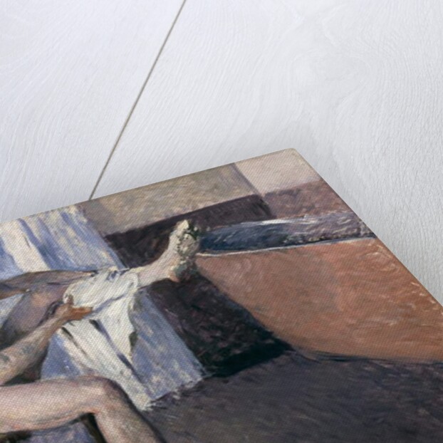 Man drying his leg, 19th century by Gustave Caillebotte