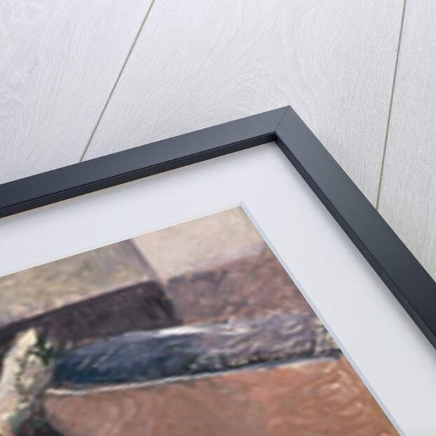 Man drying his leg, 19th century by Gustave Caillebotte