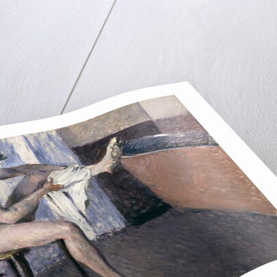Man drying his leg, 19th century by Gustave Caillebotte