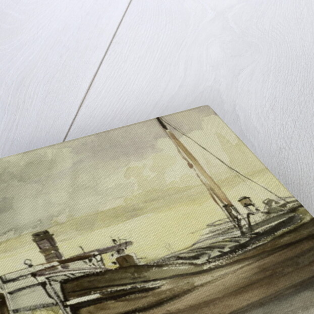 The Barge by Edouard Manet