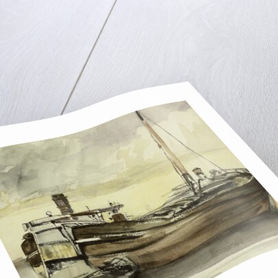 The Barge by Edouard Manet