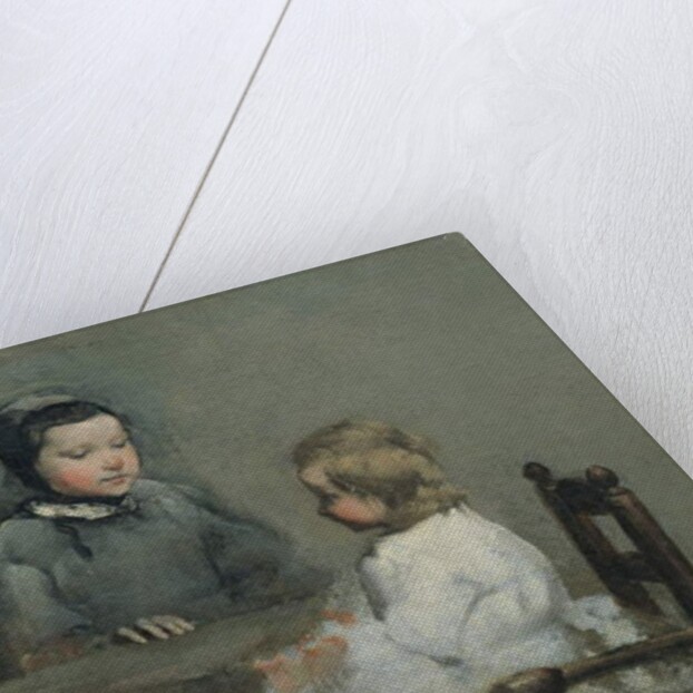 The Two Sisters by Auguste Theodule Ribot