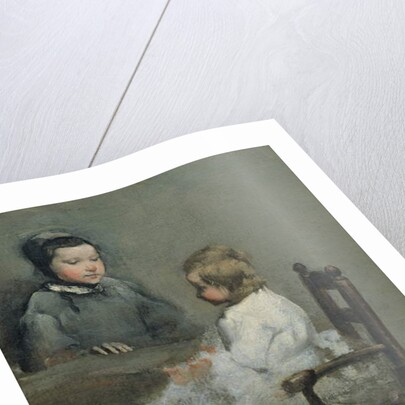 The Two Sisters by Auguste Theodule Ribot